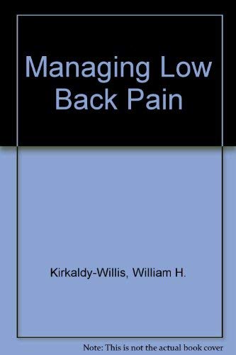 MANAGING LOW BACK PAIN