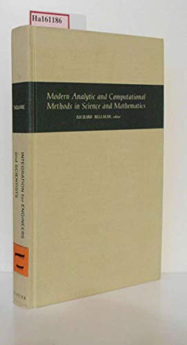 Integration for engineers and scientists (Modern analytic and computational methods in science and mathematics)
Integration for engineers and scientists (Modern analytic and computational methods in science and mathematics)