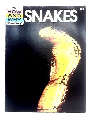 How And Why Wonder Book Of Snakes -1976 publication.