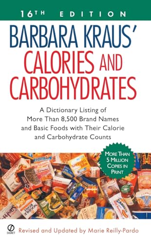 Barbara Kraus' Calories and Carbohydrates: 16th Edition