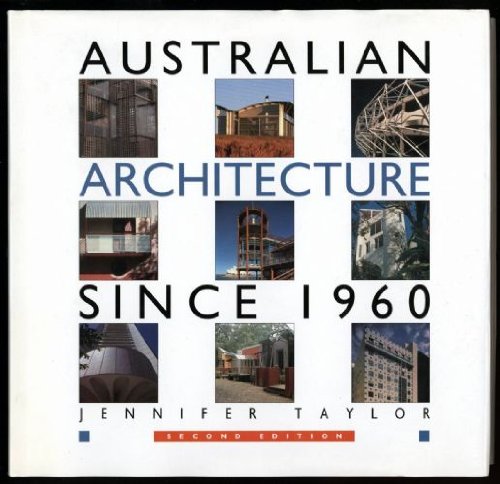 Australian Architecture Since 1960