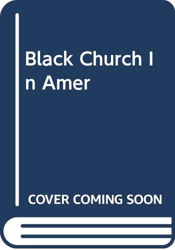 Black Church In Amer