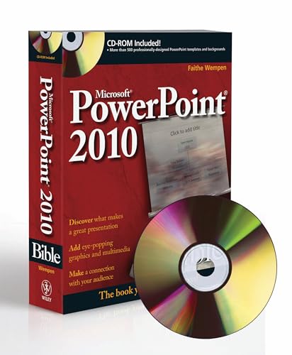 PowerPoint 2010 Bible. W/CD