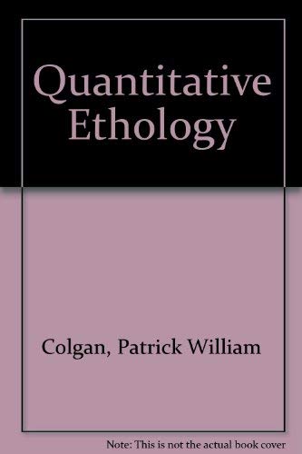 Quantitative Ethology
