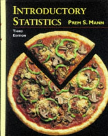 INTRODUCTORY STATISTICS : 3rd Edition