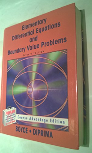 Elementary Differential Equations and Boundary Value Problems