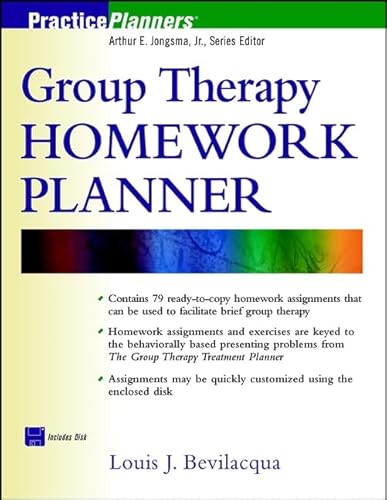 Group Therapy Homework Planner (Book with Diskette)