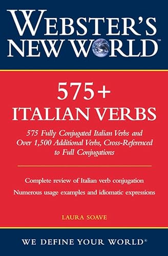 Webster's New World 575+ Italian Verbs (English and Italian Edition)
Webster's New World 575+ Italian Verbs (English and Italian Edition)