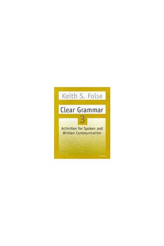 Clear Grammar 3: Activities for Spoken and Written Communication (Student Book)
Clear Grammar 3: Activities for Spoken and Written Communication (Student Book)