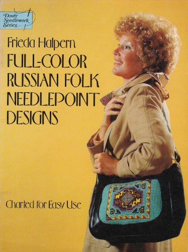 Full-Color Russian Folk Needlepoint Designs: Charted for Easy Use
