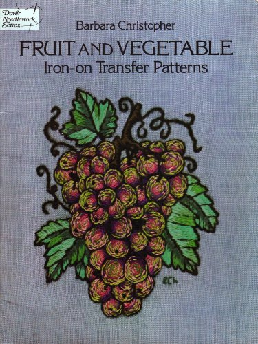 Fruit and Vegetable Iron-On Transfer Patterns