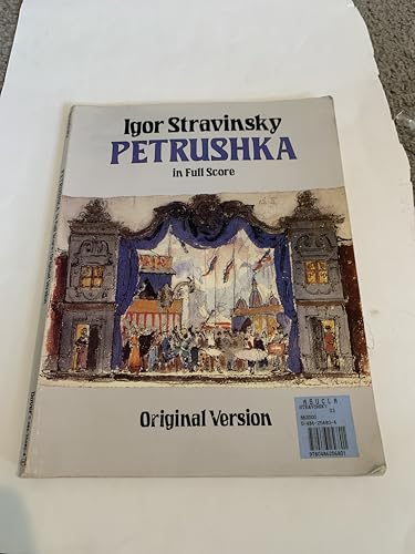 Petrushka in Full Score: Original Version (Paperback or Softback)