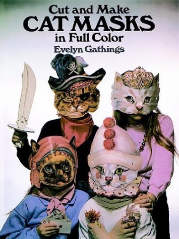 Cut and Make Cat Masks in Full Color