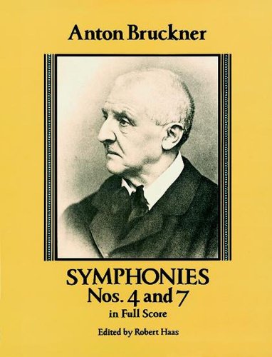 Symphonies Nos. 4 and 7 in Full Score (Dover Music Scores)