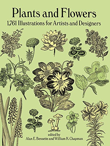 Plants and Flowers: 1761 Illustrations for Artists and Designers (Dover Pictorial Archive)