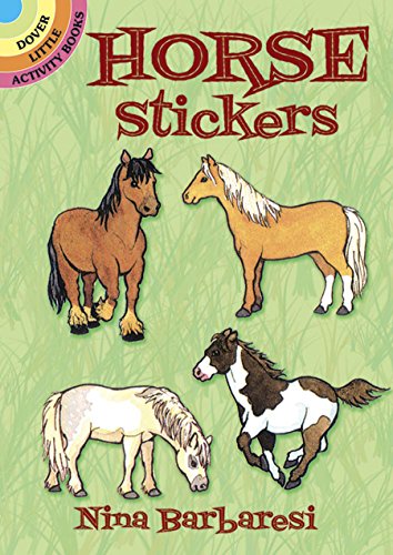 Horse Stickers (Dover Little Activity Books Stickers)