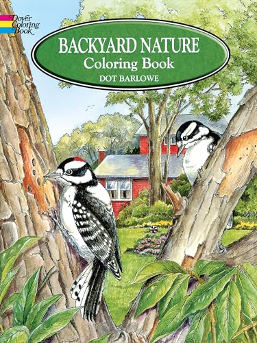 Backyard Nature Colouring Book