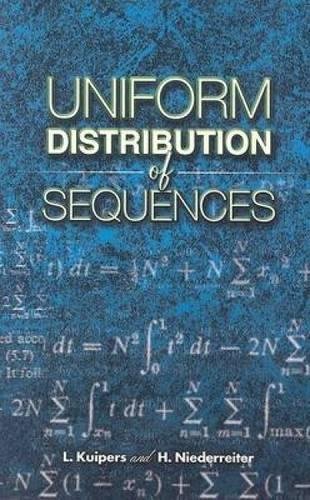 Uniform Distribution of Sequences (Dover Books on Mathematics)