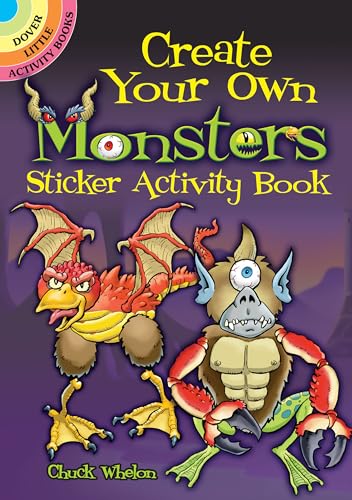 Create Your Own Monsters (Dover Little Activity Books Stickers)
