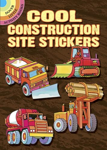 Cool Construction Site Stickers (Dover Little Activity Books Stickers)