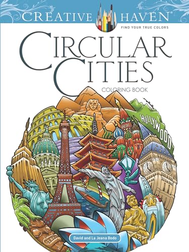 Creative Haven Circular Cities Coloring Book (Adult Coloring Books: World & Travel)
Creative Haven Circular Cities Coloring Book (Adult Coloring Books: World & Travel)