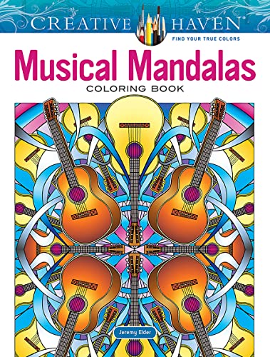 Creative Haven Musical Mandalas Coloring Book (Creative Haven Coloring Books)