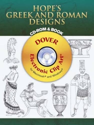 Hope's Greek and Roman Designs CD-ROM and Book (Dover Electronic Clip Art)