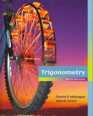 Trigonometry 6th Edition