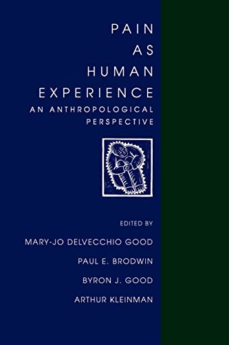 Pain as Human Experience: An Anthropological Perspective: 31 (Comparative Studies of Health Syste...