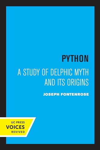 Python - A Study Of Delphic Myth And Its Origins
