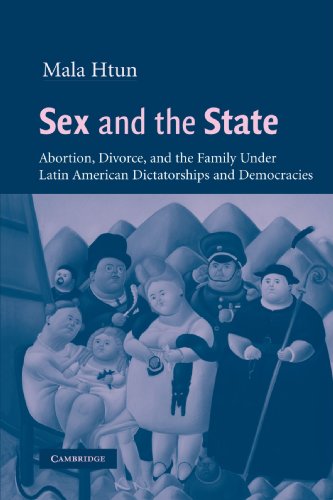 Sex and the State: Abortion, Divorce, and the Family under Latin American Dictatorships and Democracies