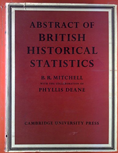 Abstract of British Historical Statistics