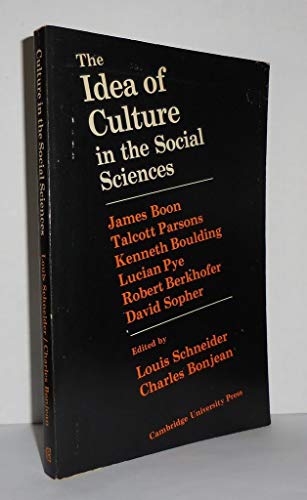 The Idea of Culture In the Social Sciences