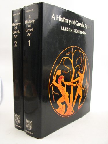 2 volumes-complete. A History of Greek Art. Volume 1 & 2.