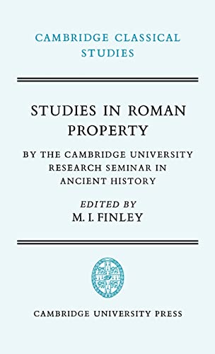 Studies in Roman property