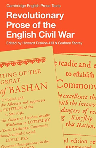 Revolutionary Prose of the English Civil War (Cambridge English Prose Texts)