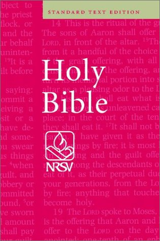 NRSV Standard Text Burgundy Hardcover NRHB
