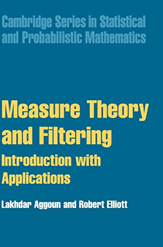 Measure Theory and Filtering: Introduction with Applications (Cambridge Series in Statistical and Probabilistic Mathematics)
Measure Theory and Filtering: Introduction with Applications (Cambridge Series in Statistical and Probabilistic Mathematics)