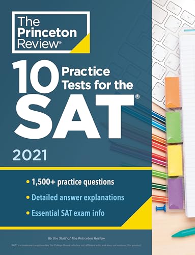 10 Practice Tests for the SAT, 2021: Extra Prep to Help Achieve an Excellent Score (2021) (College Test Preparation)
10 Practice Tests for the SAT, 2021: Extra Prep to Help Achieve an Excellent Score (2021) (College Test Preparation)