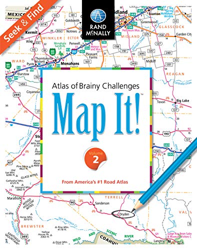 Map It!TM Seek Find Atlas of Brainy Challenges Volume 2