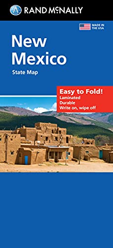 Rand McNally Easy To Fold: New Mexico State Laminated Map