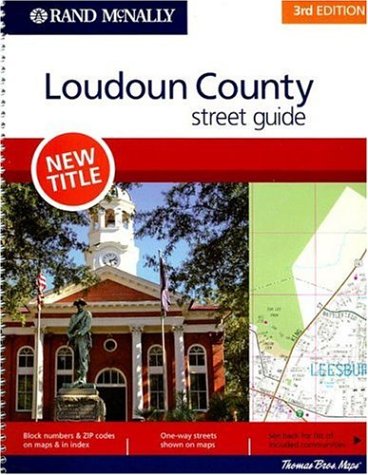 Rand McNally 3rd Edition Loudoun County street guide