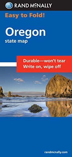 Rand McNally Easy To Fold: Oregon (Laminated Fold Map)