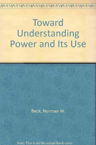 Toward Understanding Power and Its Use. MacHiavelli, Jesus, I-Thou