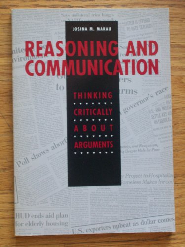 Reasoning and Communication: Thinking Critically About Arguments