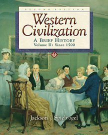 Western Civilization: A Brief History, Volume II, Since 1550 (Chaps 14-29) (with Infotrac)
Western Civilization: A Brief History, Volume II, Since 1550 (Chaps 14-29) (with Infotrac)