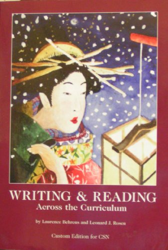 Writing and Reading Across the Curriculum (Book Alone), 9th Edition