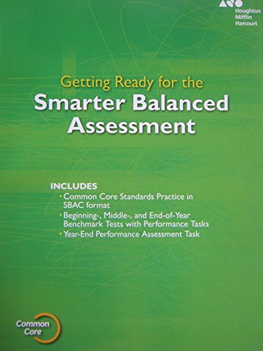 GO Math!: SBAC Test Prep Student Edition Grade 1