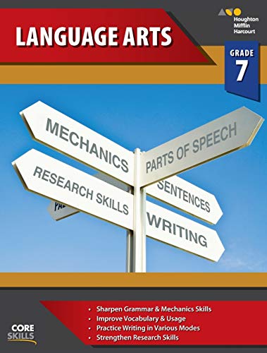 Houghton Mifflin Harcourt Core Skills Language Arts: Workbook Grade 7 (Steck-Vaughn Core Skills Language Arts)
Houghton Mifflin Harcourt Core Skills Language Arts: Workbook Grade 7 (Steck-Vaughn Core Skills Language Arts)