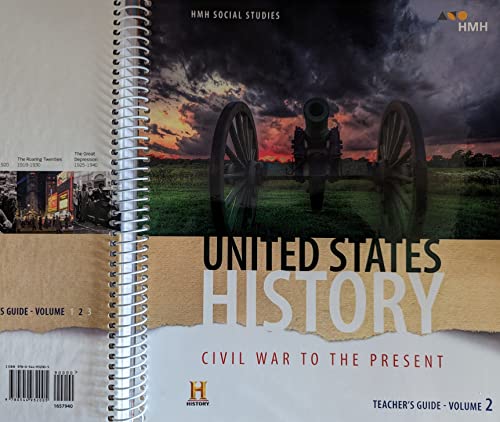 

United States History, Civil War to the Present, Teacher's Guide Volume 2, c. 2018, 9780544932005, 0544932005
